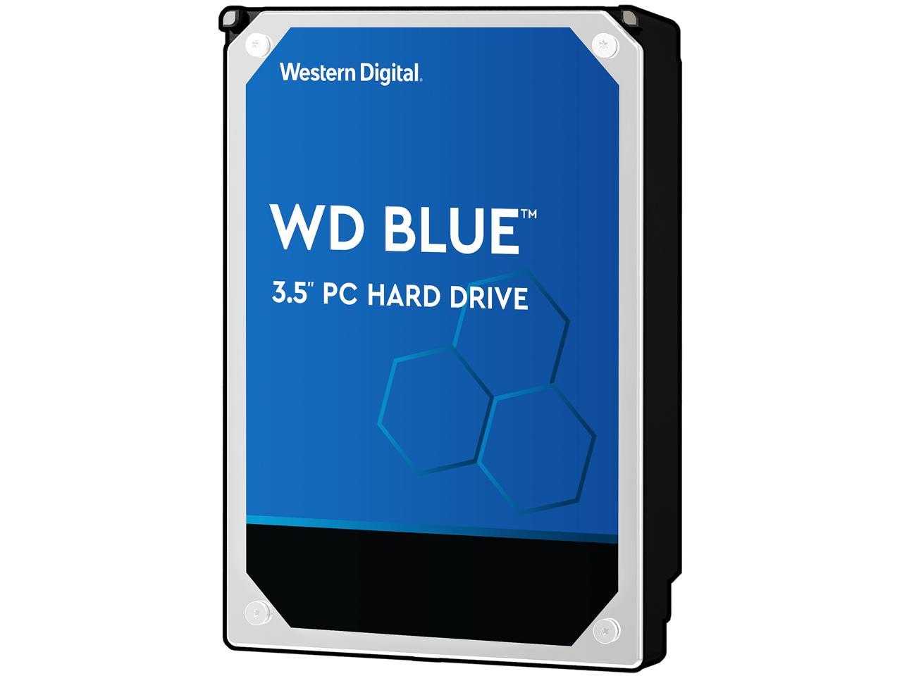 Numérique occidental, Disque dur de bureau Wd Blue 500 Go - 7 200 tr/min Sata 6 Go/s 32 Mo de cache 3,5 pouces - Wd5000Azlx