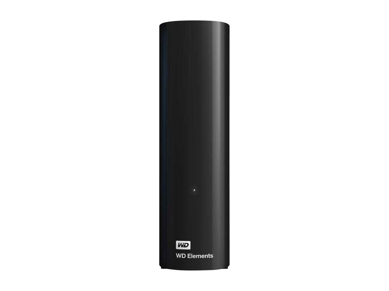 Numérique occidental, Disque dur de bureau Wd Elements 6 To USB 3.0 noir Wdbwlg0060Hbk-Nesn