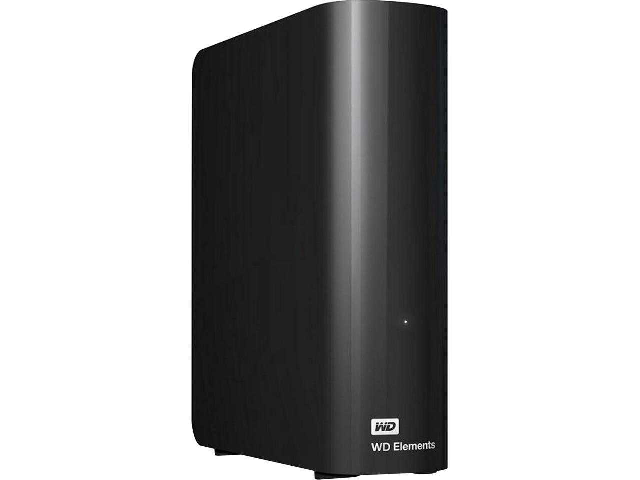 Numérique occidental, Disque dur de bureau Wd Elements USB 3.0 12 To noir Wdbwlg0120Hbk-Nesn