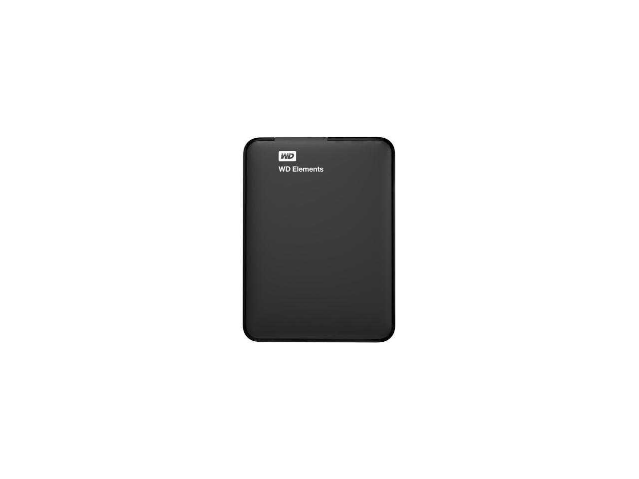 Numérique occidental, Disque dur portable Wd 2 To Elements Usb 3.0 modèle Wdbu6Y0020Bbk-Wesn noir