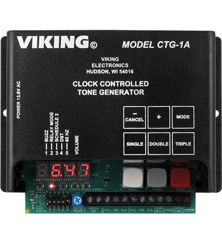 Viking Électronique, Générateur de tonalité contrôlé par horloge VK-CTG-1A