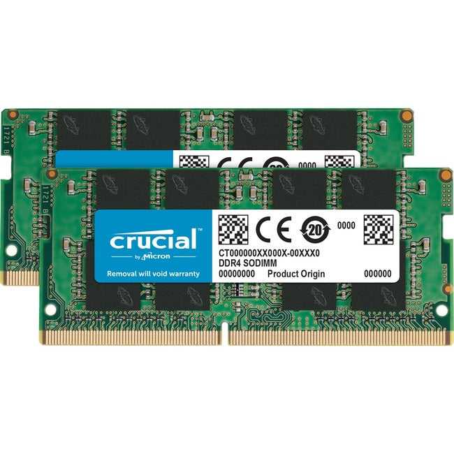 Micron Technology, Inc., Kit de mémoire Crucial 32 Go (2 x 16 Go) Ddr4 Sdram Ct2K16G4Sfd824A