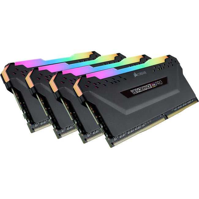 CORSAIRE XMS, Kit de module de mémoire Corsair Vengeance Rgb Pro 32 Go Ddr4 Sdram Cmw32Gx4M4D3600C18