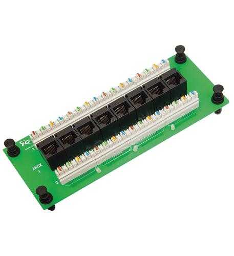 CPI, MODULE COMPACT - DONNÉES CAT 6 - 8 PORTS ICC-ICRESDPB3C