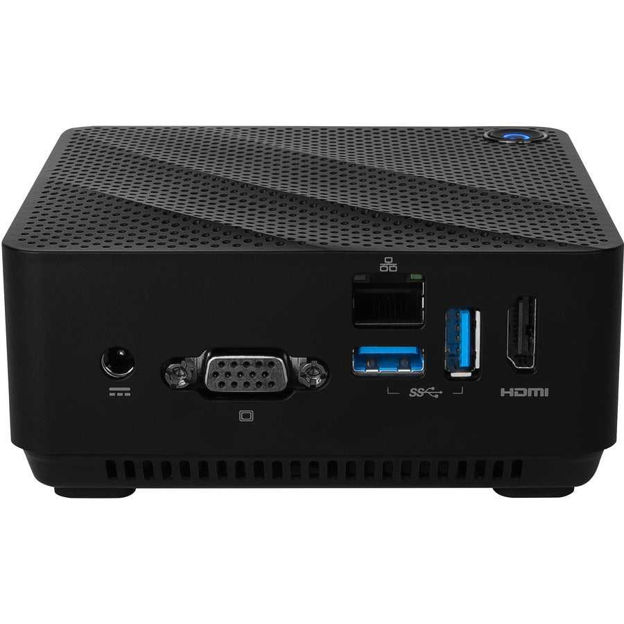 MSI - SYSTÈMES, Mini PC Cubi N Jsl-070Us, Celeron 4 Go 128 Go Noir W11P