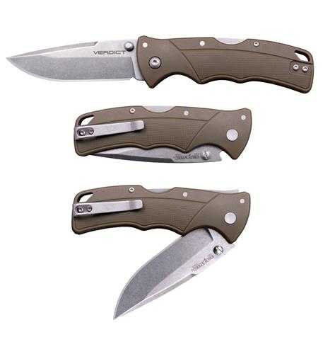 Acier froid, POINTE DE LANCE COLDSTEEL 3 pouces VERDICT 4116SS CS-FL-C3SPSSFDE