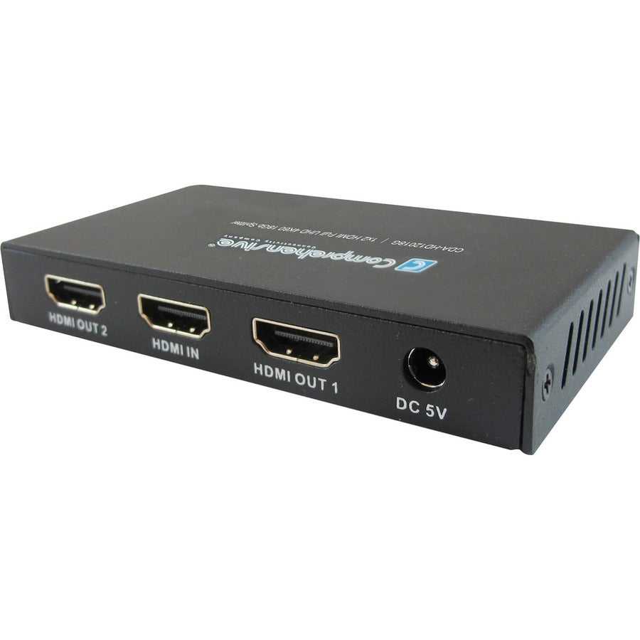 Entreprise de connectivité complète, Répartiteur complet 1X2 Hdmi Full Uhd 4K60 18 Go (Yuv: 444)