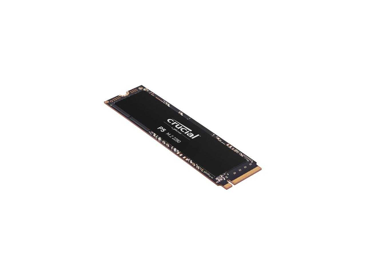 Crucial, SSD interne Crucial P5 2 To 3D Nand Nvme, jusqu'à 3 400 Mb/s - Ct2000P5Ssd8