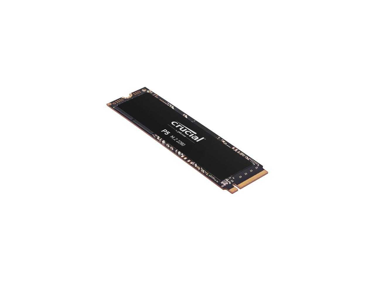 Crucial, SSD interne Crucial P5 250 Go 3D Nand Nvme, jusqu'à 3 400 Mb/s - Ct250P5Ssd8