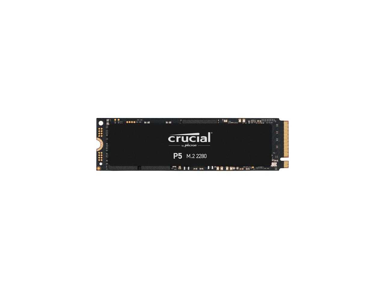 Crucial, SSD interne Crucial P5 250 Go 3D Nand Nvme, jusqu'à 3 400 Mb/s - Ct250P5Ssd8