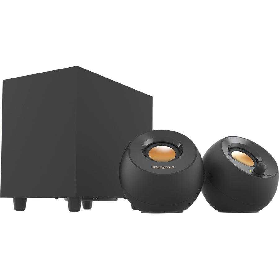 Créatif, Système de haut-parleurs Creative Pebble Plus 2.1 - 8 W RMS - Noir