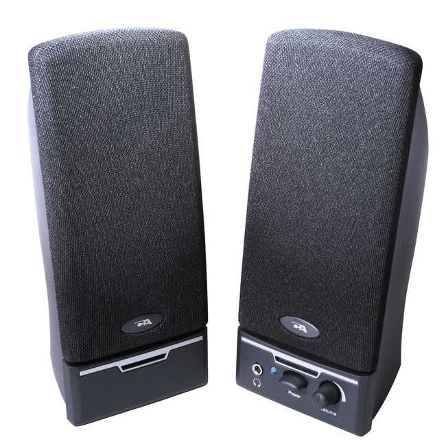 Cyber Acoustique, LLC, Système de haut-parleurs Cyber Acoustics Ca-2014Rb 2.0 - 4 W Rms - Noir