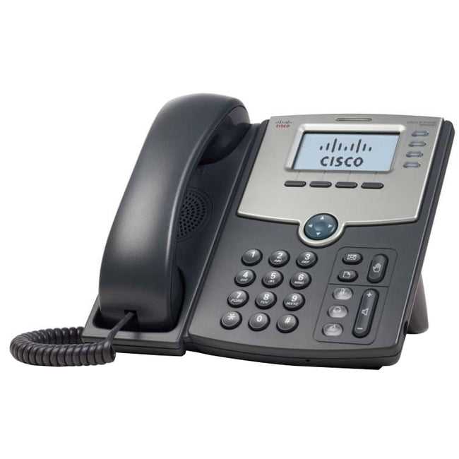 CISCO PETITES ENTREPRISES 3, Téléphone IP Cisco Spa504G - Avec fil - Argent, Gris