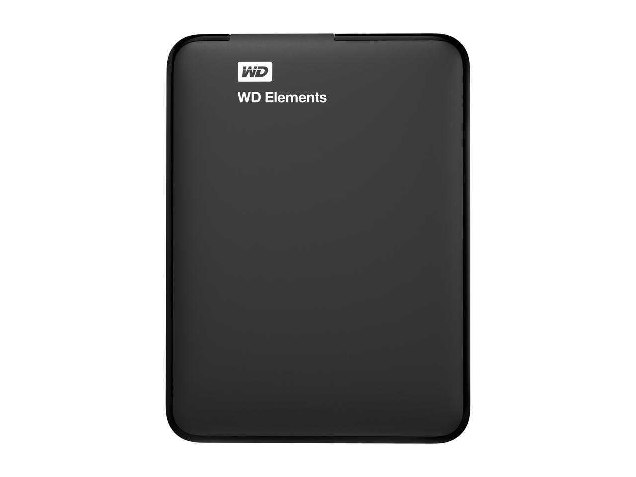 Numérique occidental, Wd 1 To Elements Stockage Portable Usb 3.0 Modèle Wdbuzg0010Bbk-Wesn Noir