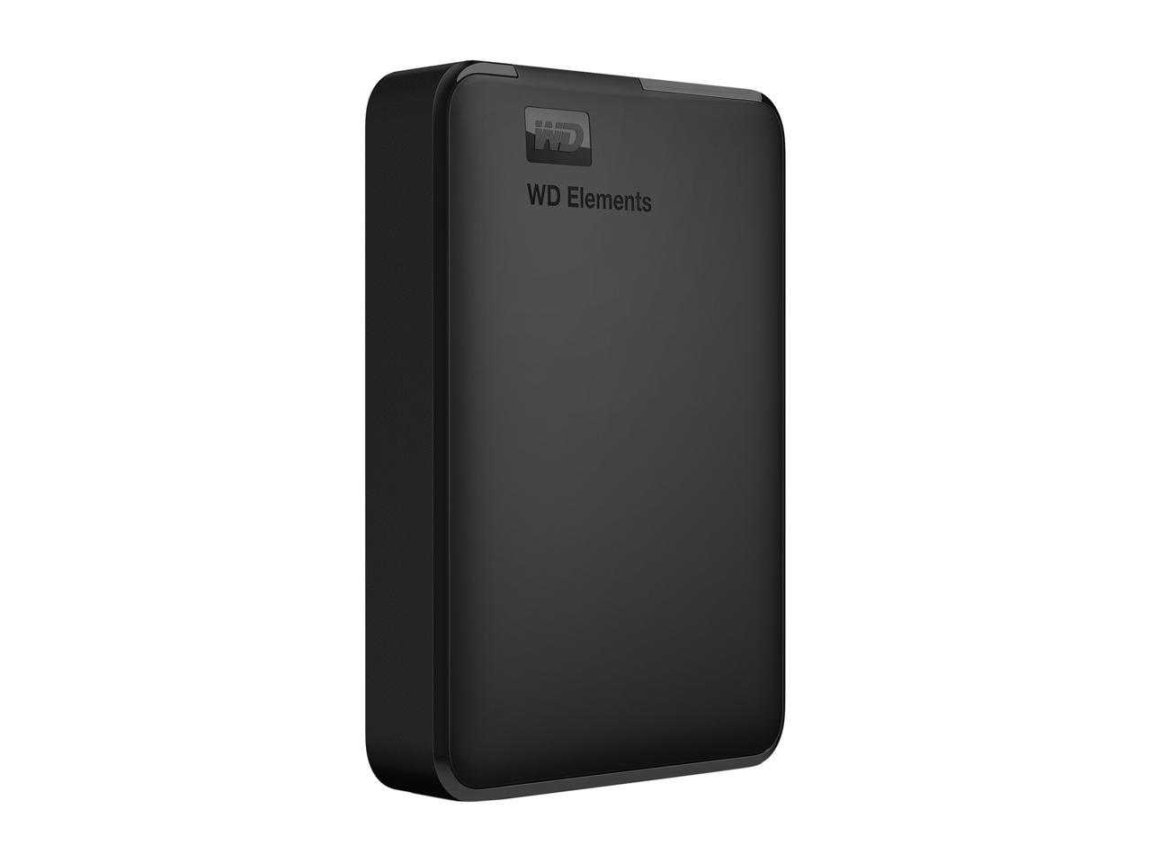 Numérique occidental, Wd 4 To Elements Usb 3.0 2,5" Disque dur externe portable Wdbu6Y0040Bbk-Wesn Noir