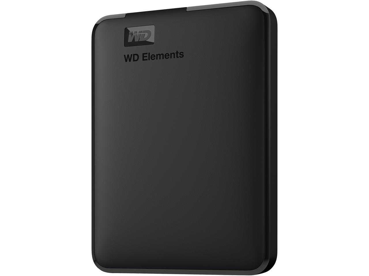 Numérique occidental, Wd 4 To Elements Usb 3.0 2,5" Disque dur externe portable Wdbu6Y0040Bbk-Wesn Noir