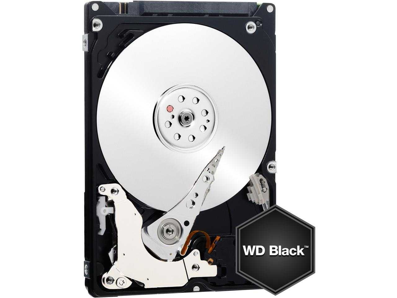 Numérique occidental, Wd Black Series Wd3200Bekx 320 Go 7200 tr/min 16 Mo de cache SATA 6,0 Go/s 2,5" disque dur interne pour ordinateur portable