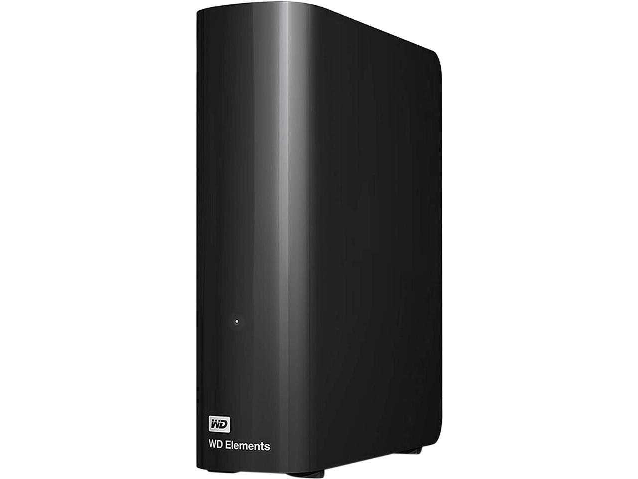 Numérique occidental, Wd Elements 16 To USB 3.0, Micro-B 3,5" Disque dur externe de bureau Wdbwlg0160Hbk-Nesn Noir