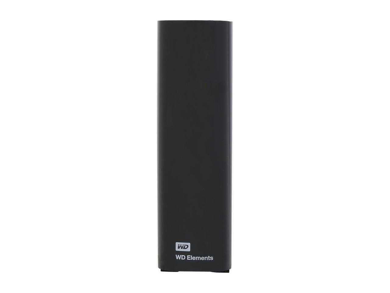 Numérique occidental, Wd Elements 3 To USB 3.0, stockage de bureau externe Micro-B Wdbwlg0030Hbk-Nesn noir