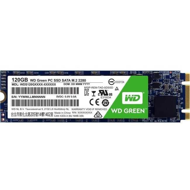 WD-IMSoourcing, Wd-Imsourcing Green Wds120G1G0B Disque SSD 120 Go - M.2 2280 Interne - Sata (Sata/600)