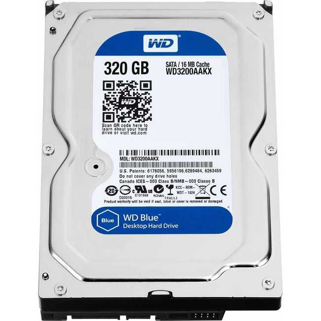 WD-IMSoourcing, Wd-Imsourcing Nob Blue 320 Go Disque dur SATA 3,5 pouces 6 Go/s 7200 tr/min